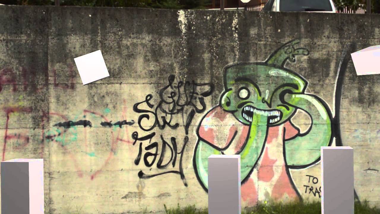 Graffiti Camera Tracking Solve Preview