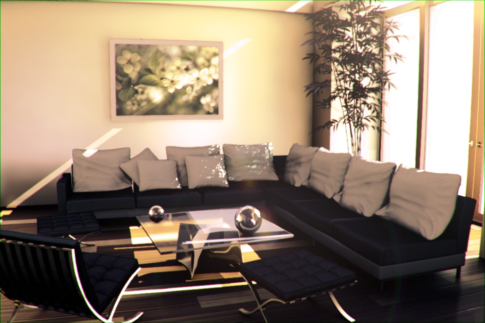 Interior Render Final Composite